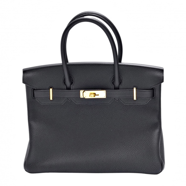 hermes birkin エルメス バーキン 30 トゴ ブラック イエローゴールド金具 B刻印 