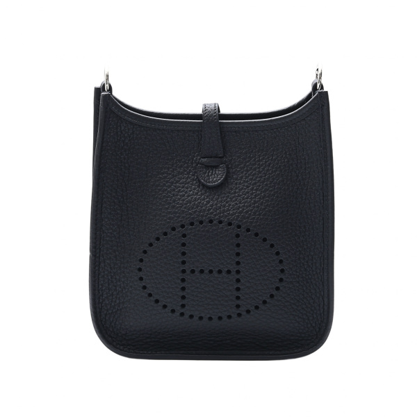 hermes  エルメス  TPM トリヨンクレマンス ブラック シルバー金具 B刻印 