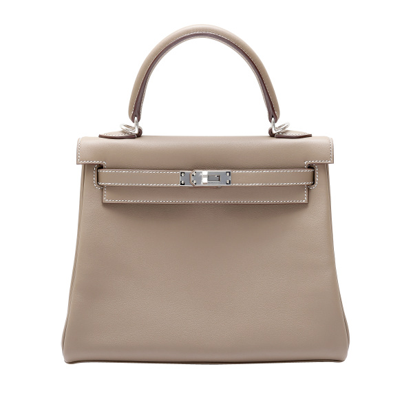 hermes  エルメス  25 スイフト エトゥープ シルバー金具 B刻印 