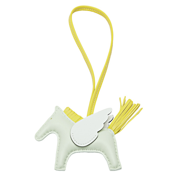 hermes rodeopegasus エルメス ロデオ(ペガサス) チャーム PM アニョーミロ ヴェールフィズxライムxブラン B刻印 