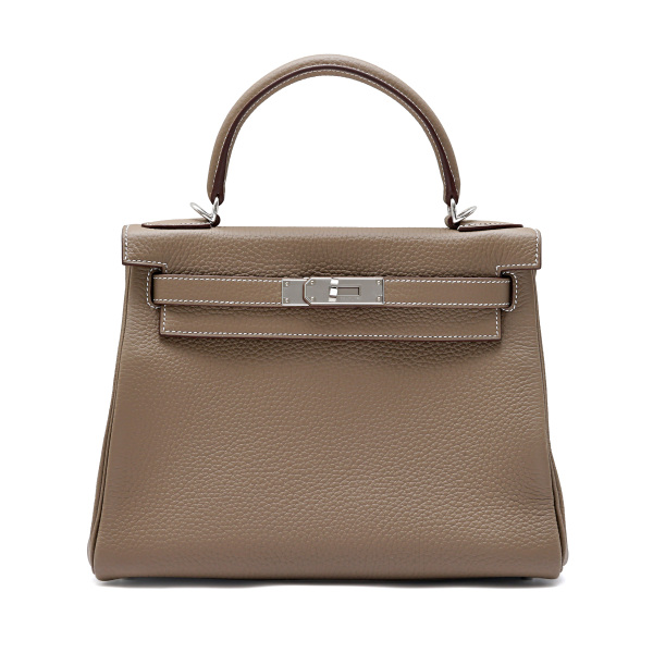 hermes kelly28 Hermes Kelly 28 28 Taurillon Clemence Etoop Silver hardware B engraving 