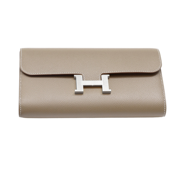 hermes constancetogo エルメス コンスタンスロング トゥーゴー エプソン エトゥープ シルバー金具 W刻印 