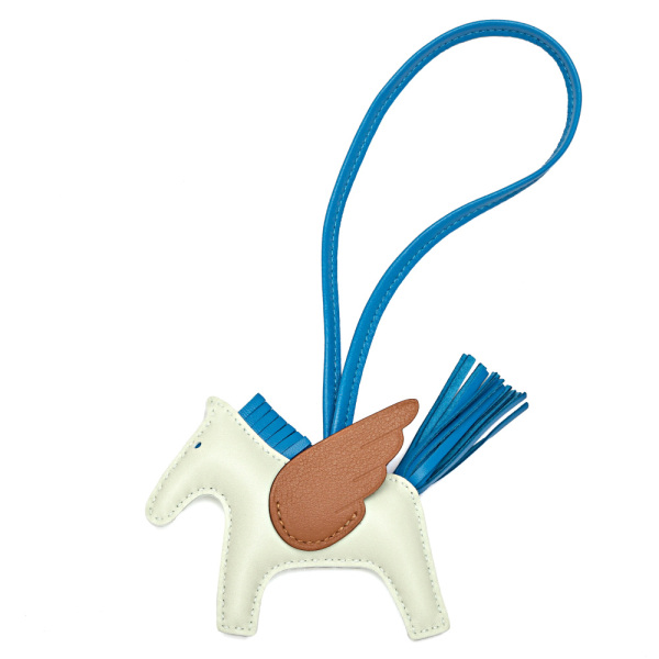 hermes rodeopegasus エルメス ロデオ(ペガサス) チャーム PM ヴォースイフトxアニョーミロ ヴェールフィズxゴールドxブルーザンジバル B刻印 