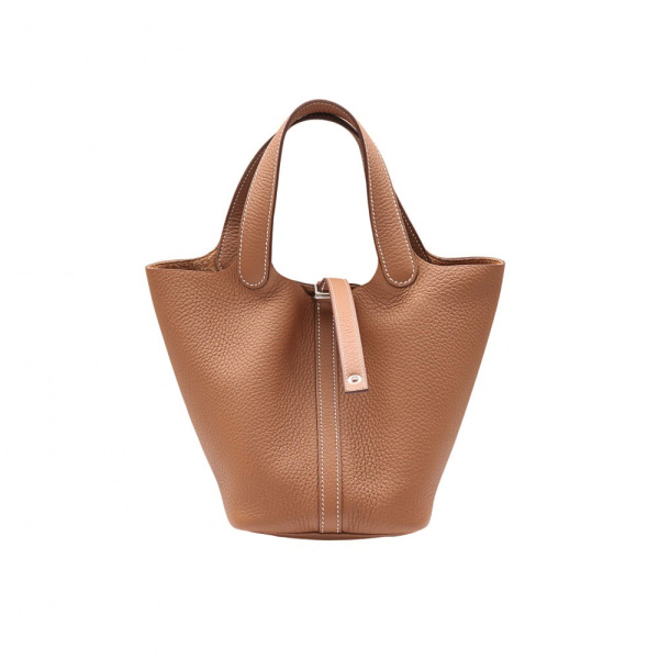 hermes picotinlock エルメス ピコタンロック PM トリヨンクレマンス ゴールド シルバー金具 W刻印 