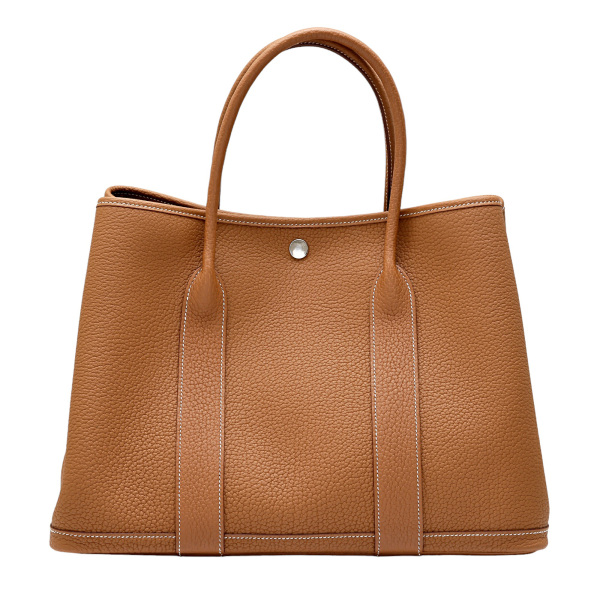 hermes gardenparty エルメス ガーデンパーティー PM ネゴンダ ゴールド シルバー金具 W刻印 