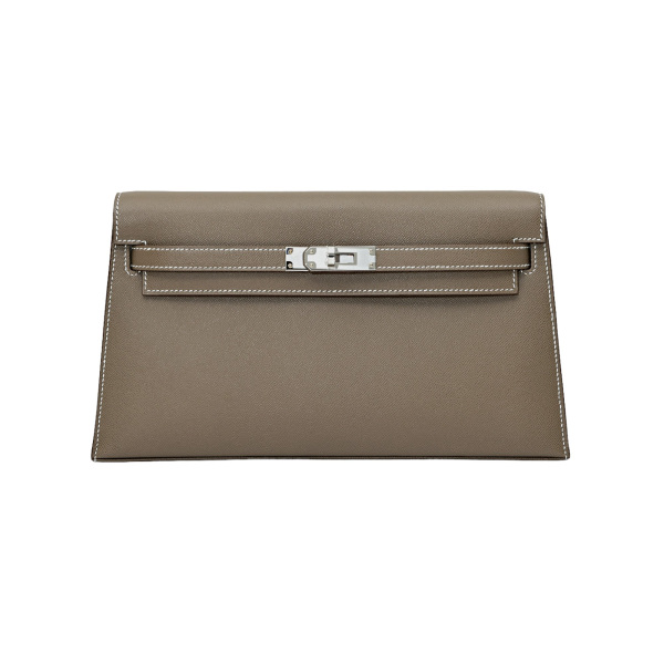 hermes  エルメス  ヴォーマダム エトゥープ シルバー金具 W刻印 