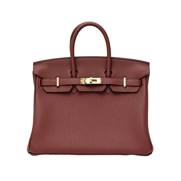 hermes birkin エルメス バーキン 25 トゴ ルージュアッシュ イエローゴールド金具 W刻印 