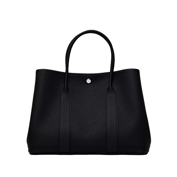 hermes gardenpartypm エルメス ガーデンパーティーPM ネゴンダ ブラック シルバー金具 W刻印 