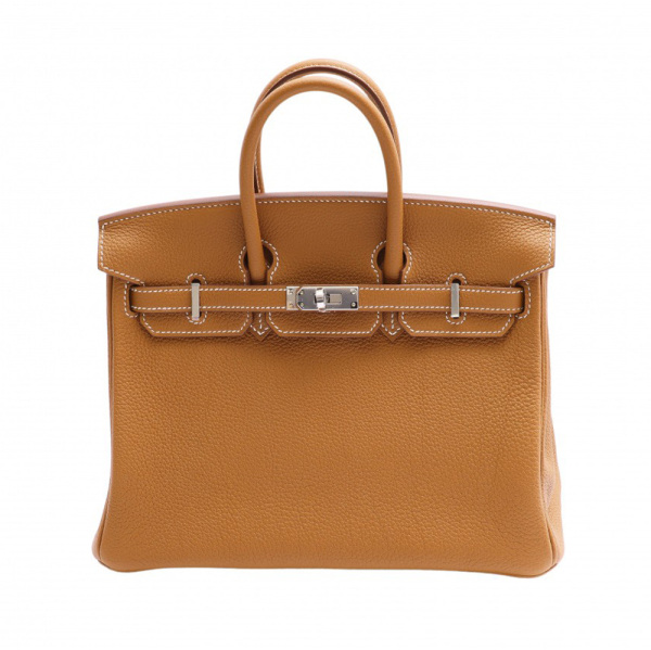 hermes birkin25 エルメス バーキン25 25 トゴ ゴールド シルバー金具 W刻印 