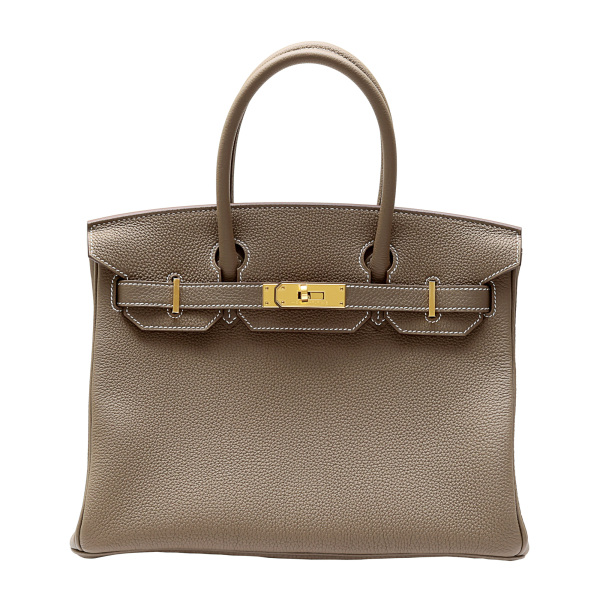 hermes birkin エルメス バーキン 30 トゴ エトゥープ イエローゴールド金具 W刻印 