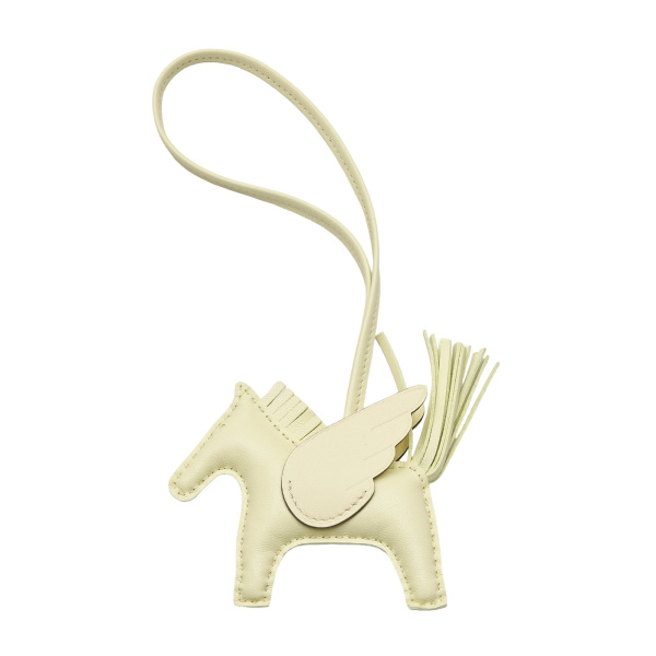hermes rodeopegasus エルメス ロデオ(ペガサス) チャーム PM アニョーミロ ジョーヌミルトン B刻印 