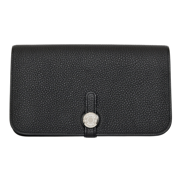 hermes dogon エルメス ドゴン トゴ ブラック シルバー金具 W刻印 