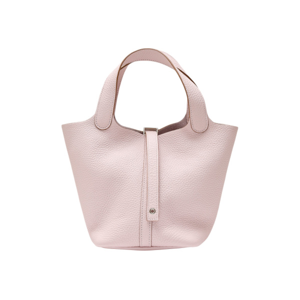 hermes picotinlockpm エルメス ピコタンロックPM PM トリヨンクレマンス モーヴペール シルバー金具 W刻印 