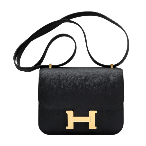 エルメス　コンスタンス　希少デザイン　Hロゴ　デニム　レザー　EU36 エルメス コンスタンス 希少デザイン Hロゴ デニム レザー EU36