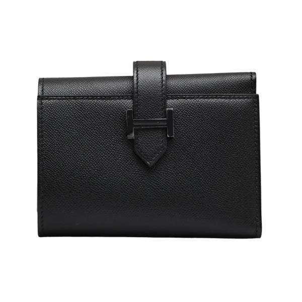 hermes BearnCombineVerso エルメス ベアンコンビネ モノクローム ヴォーマダム ブラック ブラック金具 W刻印 