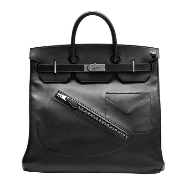 hermes hautacourroie エルメス オータクロア 40 ロック エヴァーグレイン ブラック シルバー金具 B刻印 