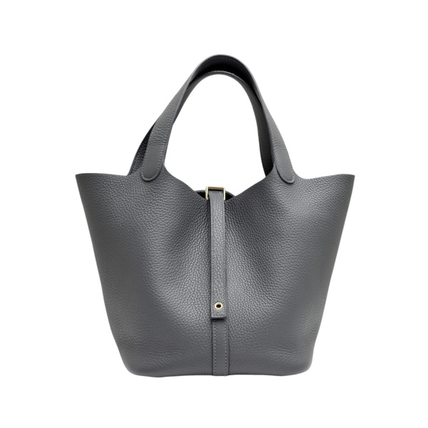 hermes picotinlockmm エルメス ピコタンロックMM トリヨンクレマンス アルドワーズ シャンパンゴールド金具 W刻印 