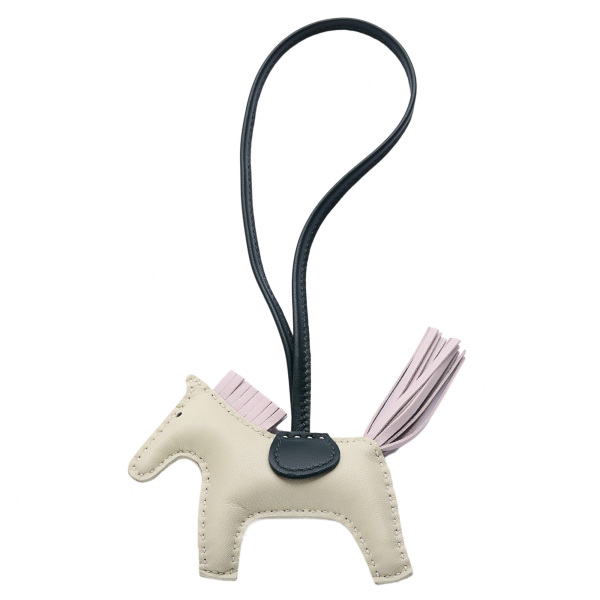 hermes rodeo エルメス ロデオ チャーム PM アニョーミロ クレxモーヴペールxヴェールシプレ U刻印 