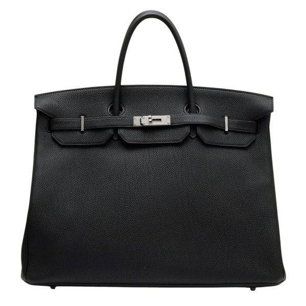 hermes birkin40 エルメス バーキン40 トゴ ブラック シルバー金具 Y刻印 