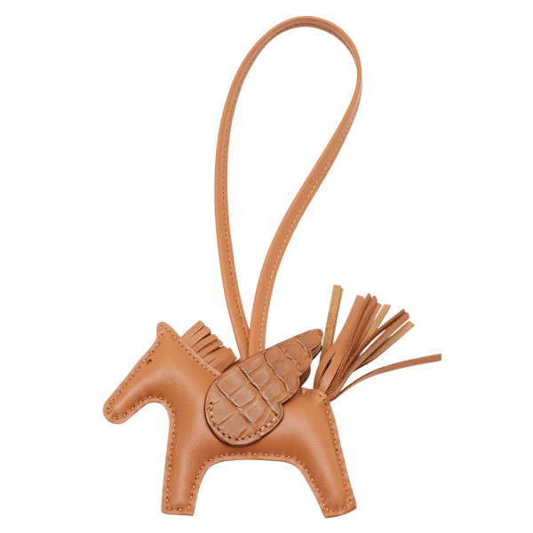 hermes rodeopegasus エルメス ロデオ(ペガサス) チャーム アニョーミロ アリゲーターマット ゴールド W刻印 