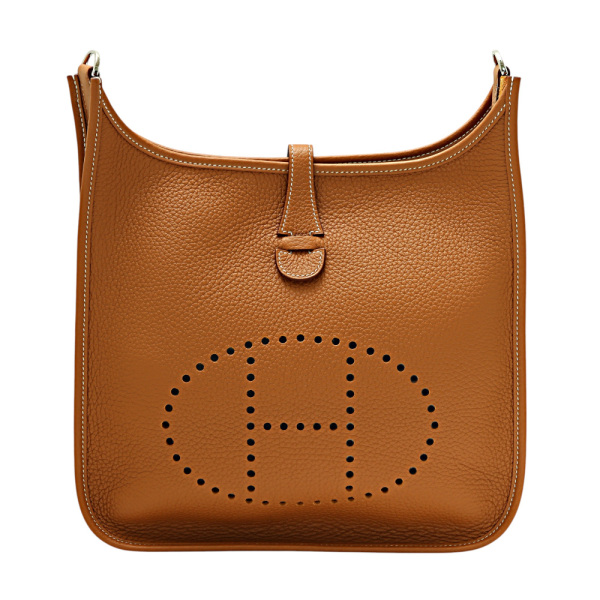 hermes evelyne エルメス エブリン 3PM トリヨンクレマンス ゴールド シルバー金具 K刻印 
