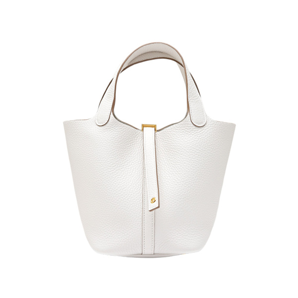 hermes picotinlockpm エルメス ピコタンロックPM トリヨンクレマンス グリペール イエローゴールド金具 K刻印 