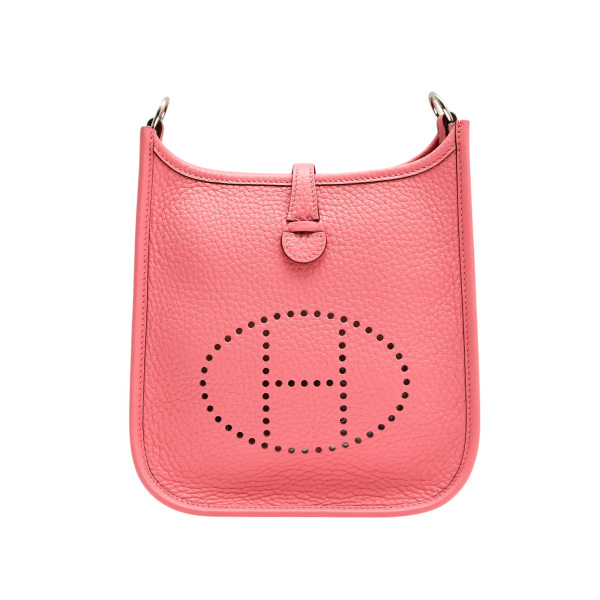 hermes evelynetpm エルメス エブリンアマゾンTPM トリヨンクレマンス ローズアザレ シルバー金具 W刻印 