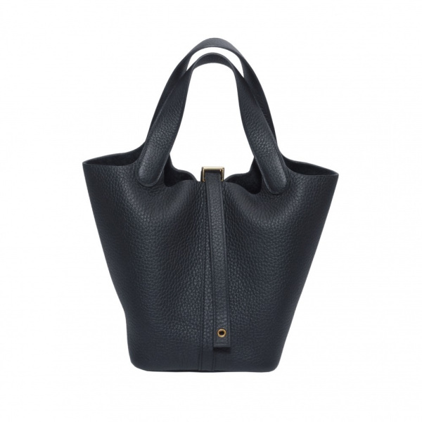 エルメス ピコタンロックPMサイズ ヴェールヴェルティゴ/G金具 エルメス ピコタンロック18 PM トリヨンクレマンス ヴェール