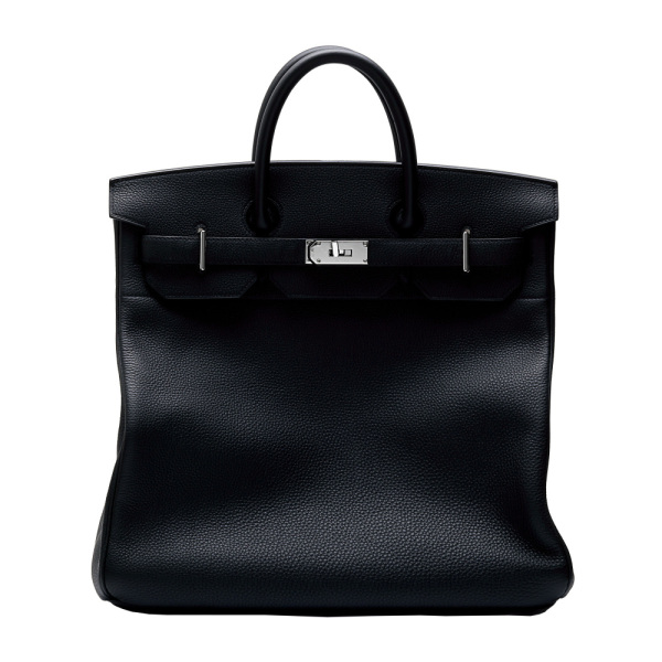 hermes hautacourroie エルメス オータクロア 40 トゴ ブラック シルバー金具 W刻印 