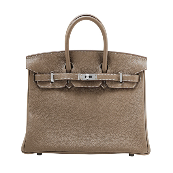 hermes birkin25 エルメス バーキン25 トゴ エトゥープ マットシルバー金具 K刻印 