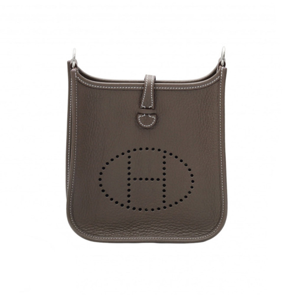 hermes evelynetpm Hermes Evelyn Amazon TPM Taurillon Clemence Etoop Silver hardware K stamp 