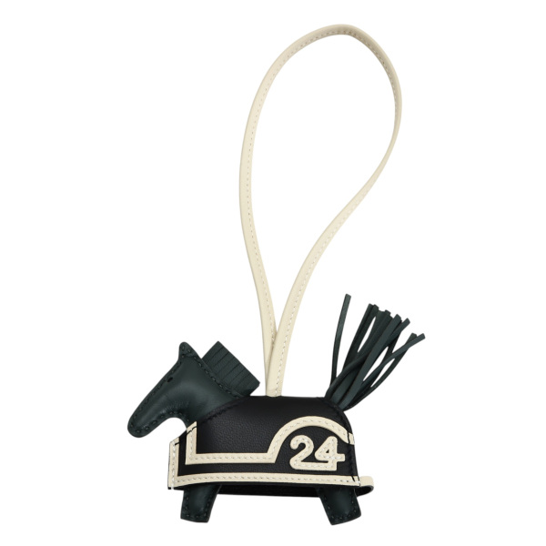 hermes rodeocharmrobeo エルメス ロデオ(ロベオ) アニョーミロ ヴェールマングローブ ノワール クレ(アイボリー) K刻印 クレ(アイボリー) 