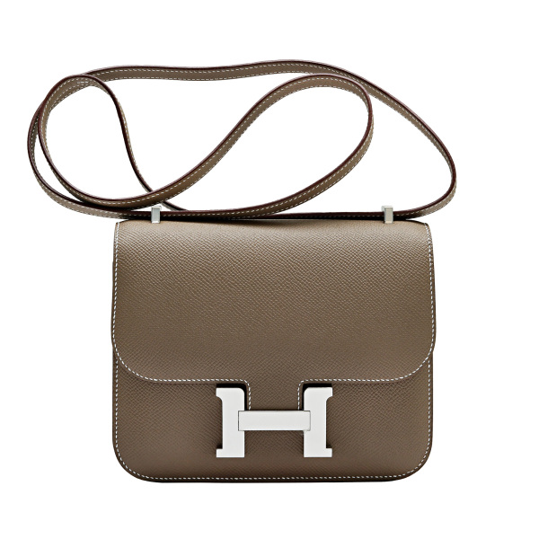 hermes constancemini エルメス コンスタンス ミニ エプソン エトゥープ シルバー金具 G刻印 
