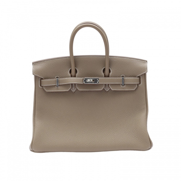hermes birkin25 エルメス バーキン25 トゴ エトゥープ シルバー金具 G刻印 