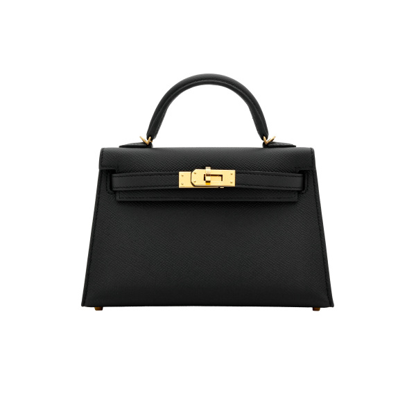 hermes kellyothers エルメス ケリー（その他） ヴォーエプソン ブラック ゴールド金具 G刻印 