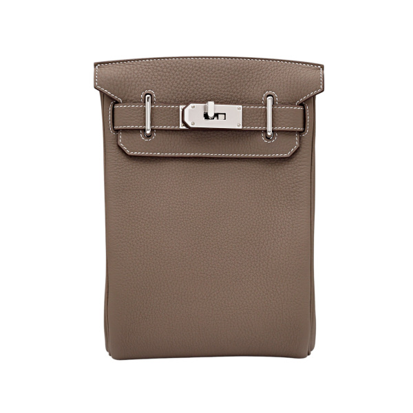 hermes hacados エルメス アッカド トゴ エトゥープ シルバー金具 G刻印 
