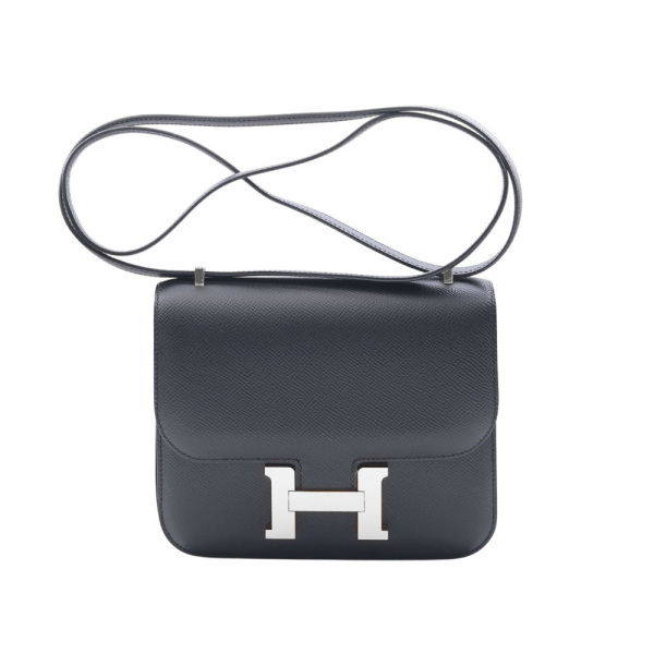 hermes constancemini エルメス コンスタンス ミニ エプソン ブラック シルバー金具 G刻印 