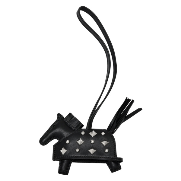 hermes rodeorobeo エルメス ロデオ(ロベオ) アニョーミロ ブラック シルバー金具 G刻印 