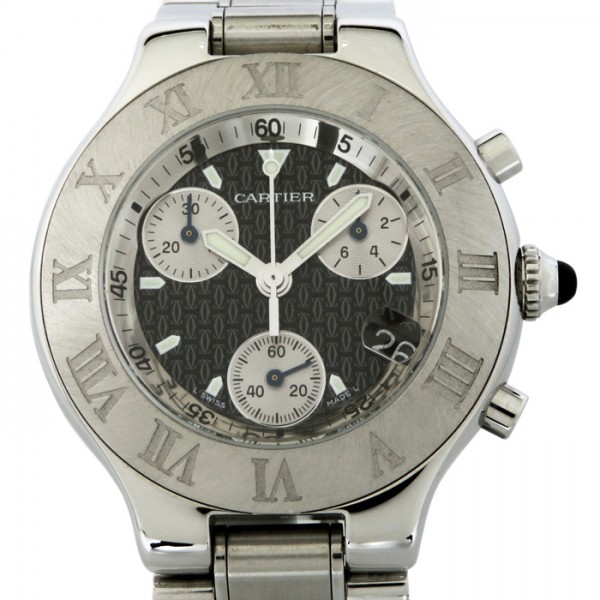 cartier must21 カルティエ マスト21 マスト21 クロノスカフ w10172t2
