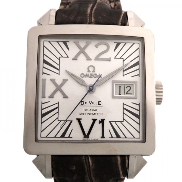 omega deville オメガ デ・ヴィル X2 ビッグデイト 7711.31.39