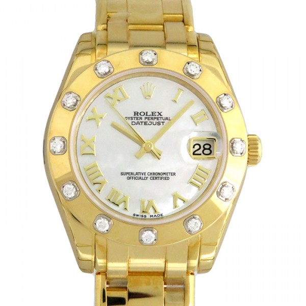 rolex datejust ロレックス デイトジャスト パールマスター34 81318nr