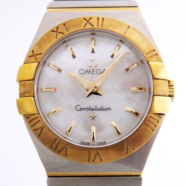 omega constellation オメガ コンステレーション ブラッシュ クォーツ 123.20.27.60.05.002