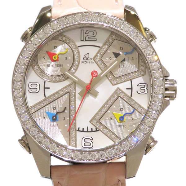 jacobco fivetimezone JACOB&CO Five Time Zone Bezel diamond jc-m14dad