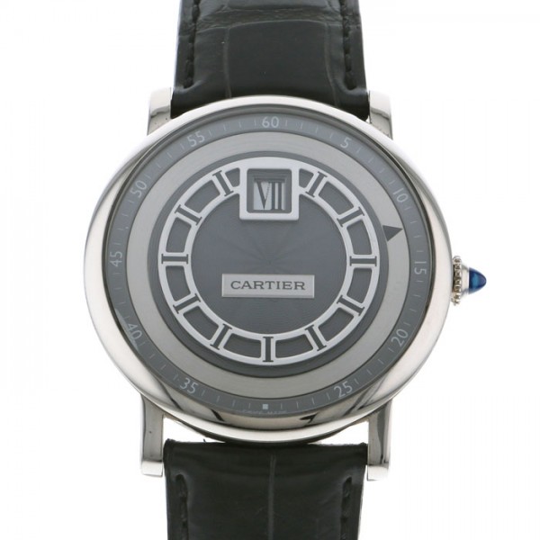 cartier rotonde カルティエ ロトンド ロトンド ドゥ カルティエ ジャンピングアワー w1553851