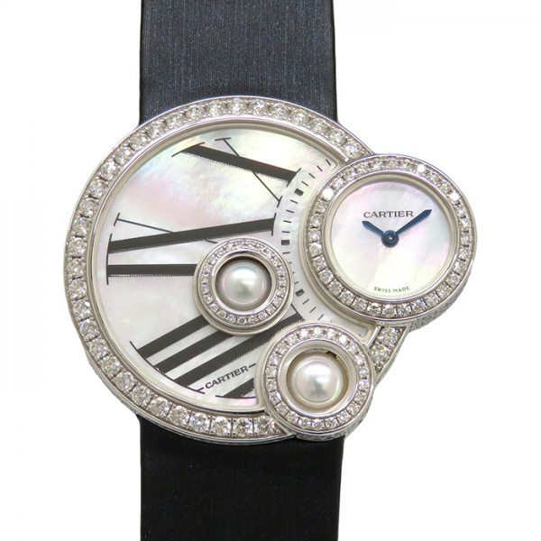 cartier perle カルティエ ペルル ペルル ドゥ カルティエ ケースダイヤ wj304850