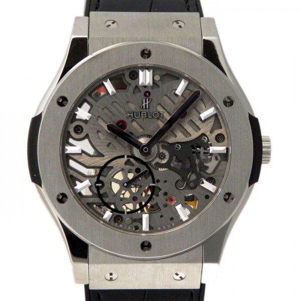 hublot classicfusion ウブロ クラシックフュージョン クラシコ ウルトラシン スケルトン チタニウム 545.nx.0170.lr
