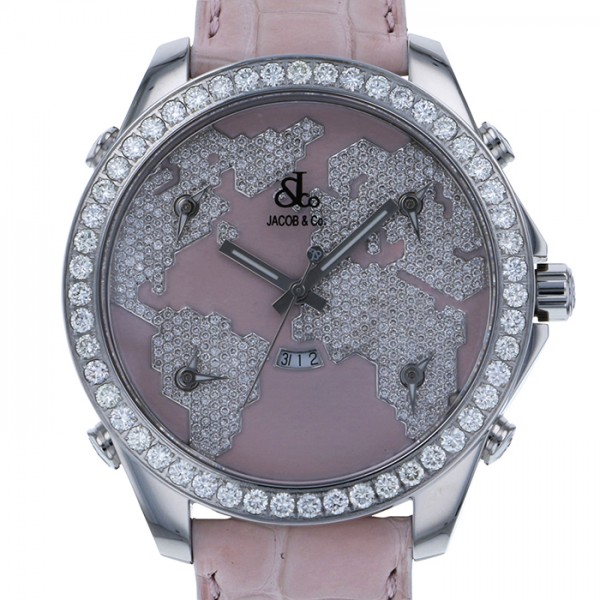 jacobco fivetimezone JACOB&CO Five Time Zone Bezel diamond jc-47spd