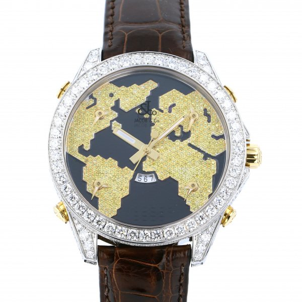 jacobco fivetimezone JACOB&CO Five Time Zone  jc-47sbydc