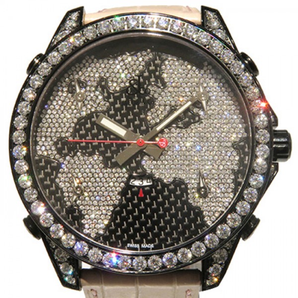 jacobco fivetimezone JACOB&CO Five Time Zone Case diamond jc-47scfdcb