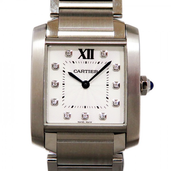 cartier tank カルティエ タンク フランセーズ MM we110007